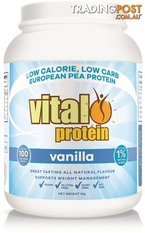 Vital Protein Vanilla 1Kg - Vital - 9321582008088
