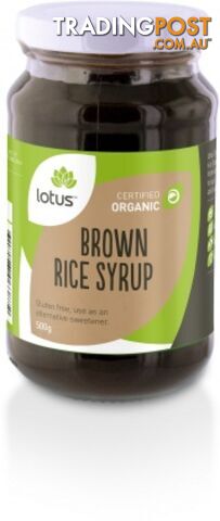 Lotus Organic Brown Rice Syrup 500g - Lotus - 9317127063872