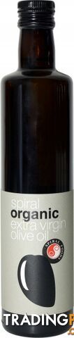 Spiral Organic Extra Virgin Olive Oil (Spain)  500ml - Spiral Foods - 9312336775004