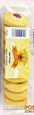 Busy Bees Gluten Free Jam Drops 180g - Busy Bees - 9323656002688