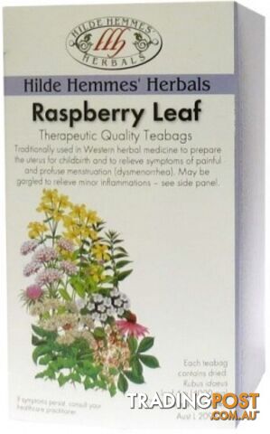 Hilde Hemmes Raspberry Leaf 30 Teabags - Hilde Hemmes Herbals - 9315915004212