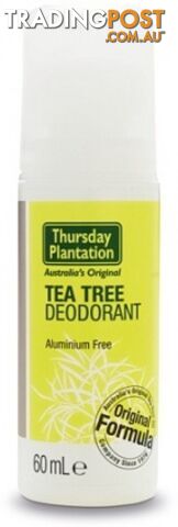 Thursday Plantation Tea Tree Original Roll On Deodorant 60ml - Thursday Plantation - 9312146007678