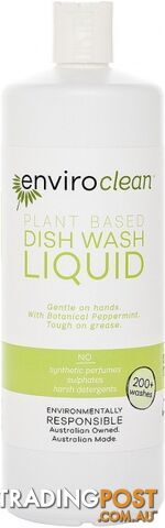 Enviro Clean Dish Wash Liquid 1L - Enviro Care - 9325937010016