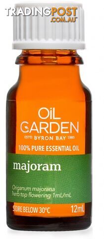 Oil Garden Marjoram  Pure Essential Oil 12ml - Oil Garden - 9312658200468