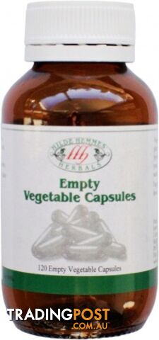 Hilde Hemmes Empty Vegetable Capsules - Hilde Hemmes Herbals - 9315915090987