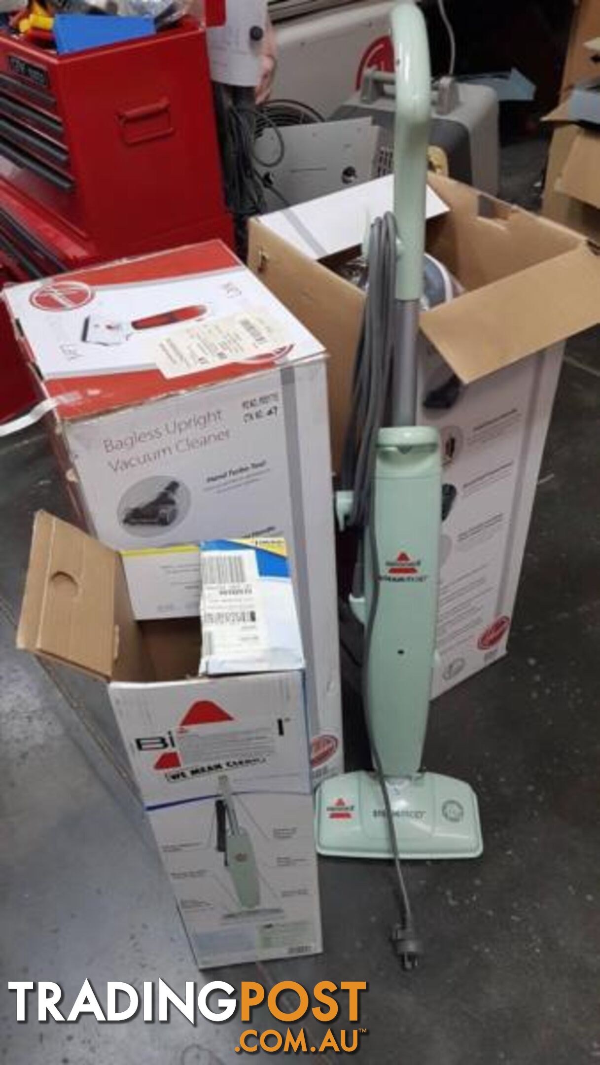 Hoover Upright Vac & Bissell Steam mop