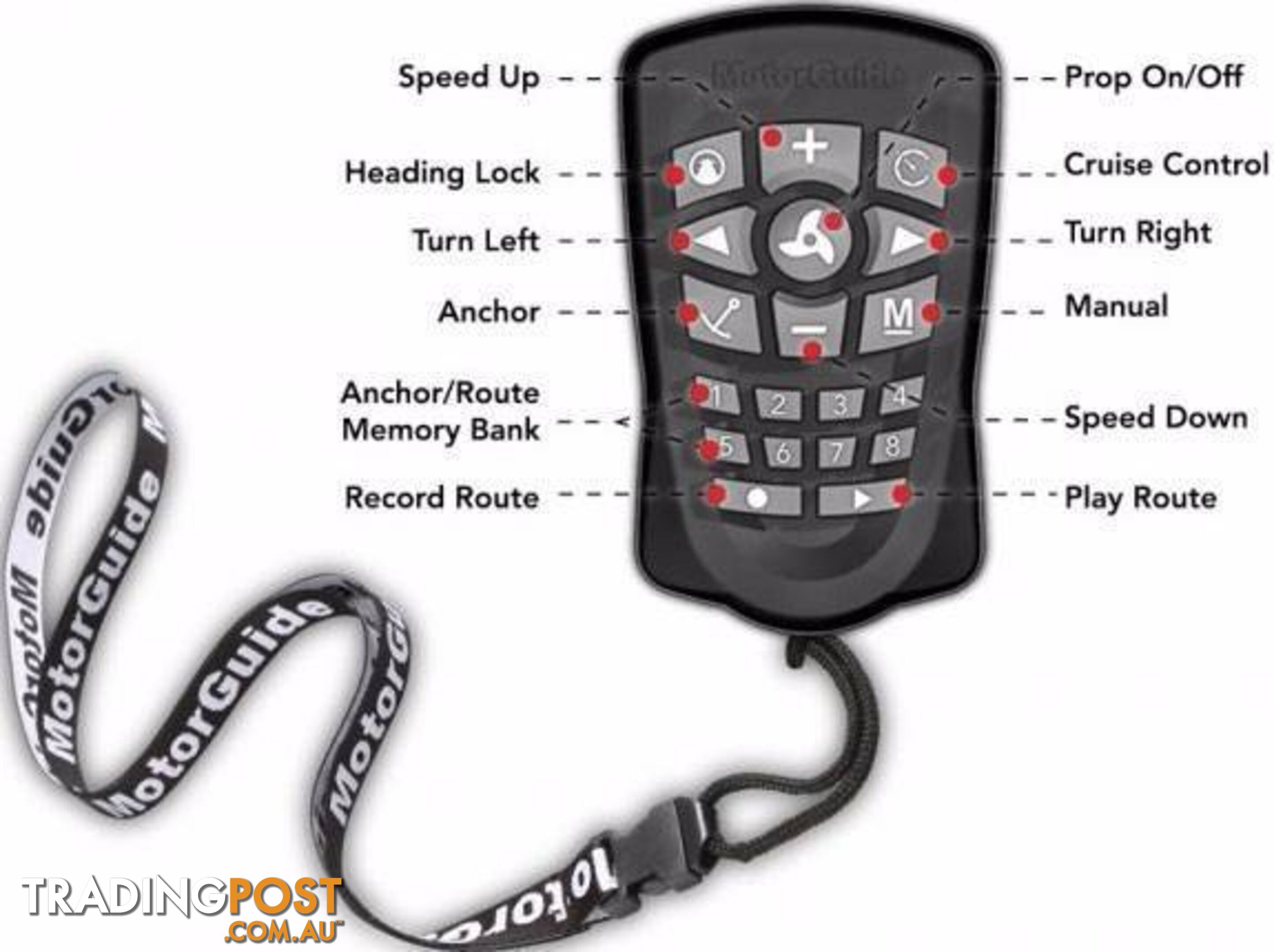 motorguide trolling motor xi5 with bracket and wireless remote