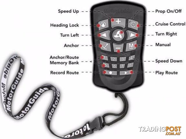 motorguide trolling motor xi5 with bracket and wireless remote