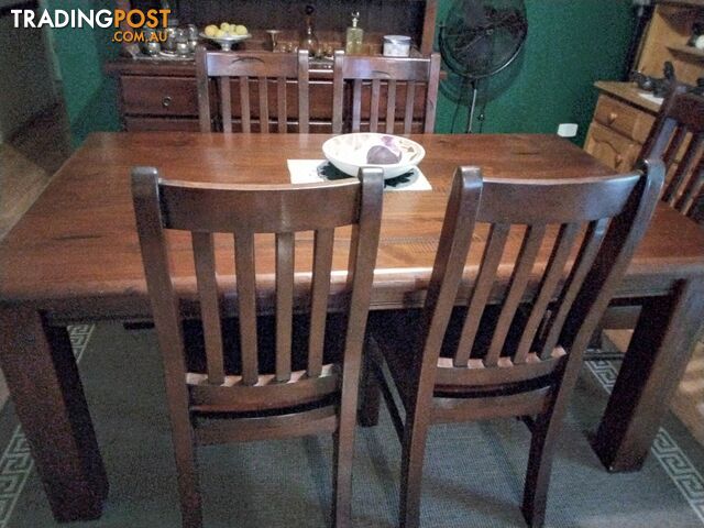 6 Seat Dining Table and chairs