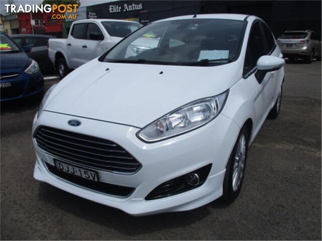 2016 FORD FIESTA SPORT WZ 5D HATCHBACK