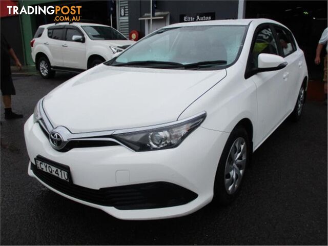 2015 TOYOTA COROLLA ASCENT ZRE182RMY15 5D HATCHBACK