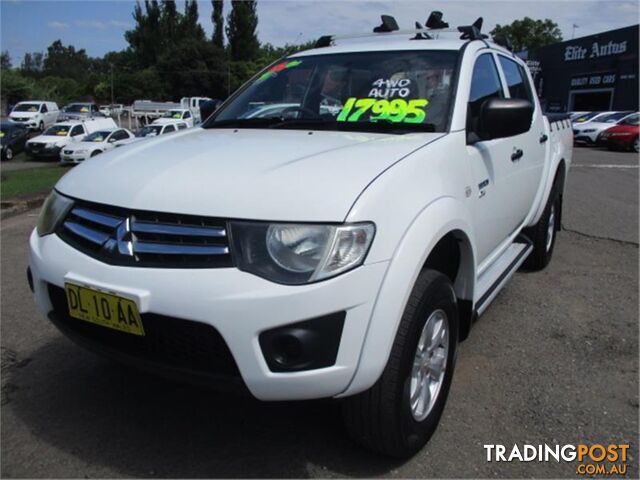 2012 MITSUBISHI TRITON GLX(4X4) MNMY12 DOUBLE CAB UTILITY