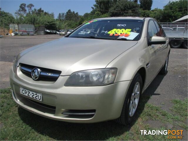 2010 HOLDEN COMMODORE OMEGA VEII 4D SEDAN