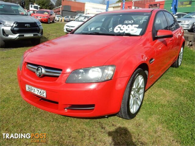 2010 HOLDEN COMMODORE INTERNATIONAL VEMY10 4D SEDAN