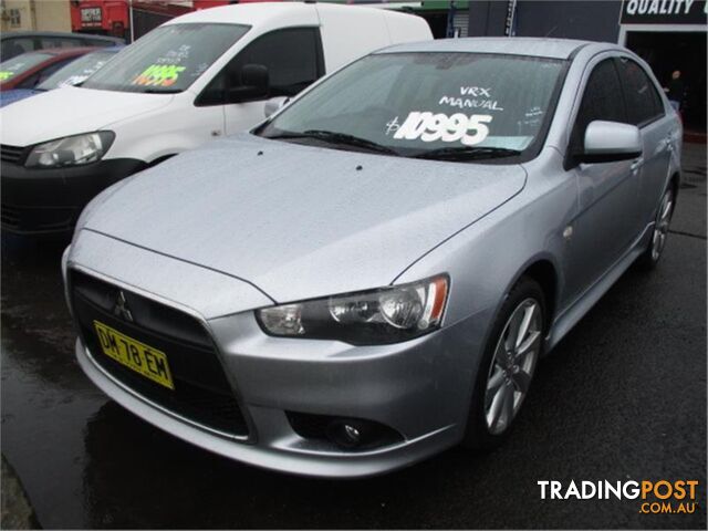 2012 MITSUBISHI LANCER VR-XSPORTBACK CJMY12 5D HATCHBACK