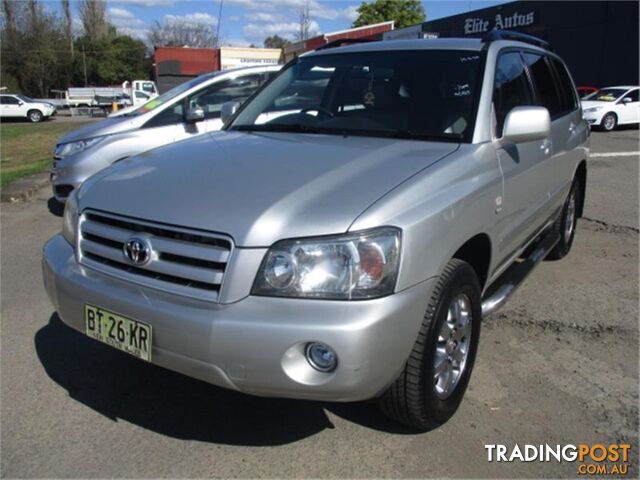 2004 TOYOTA KLUGER CVX(4X4) MCU28R 4D WAGON