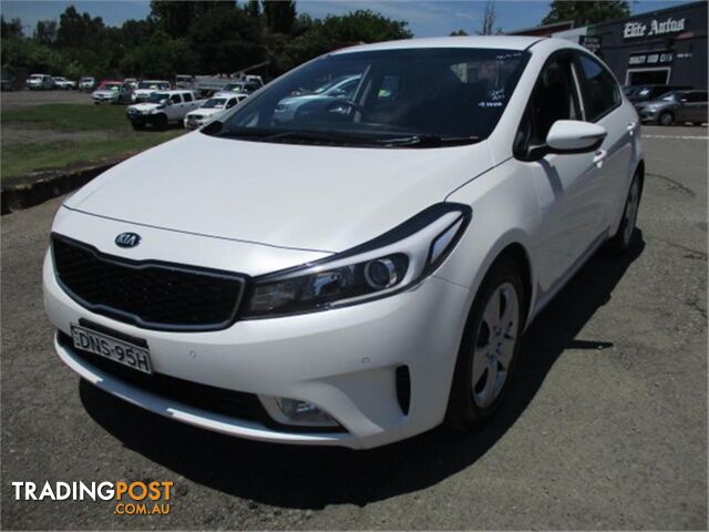 2017 KIA CERATO S YDMY17 4D SEDAN