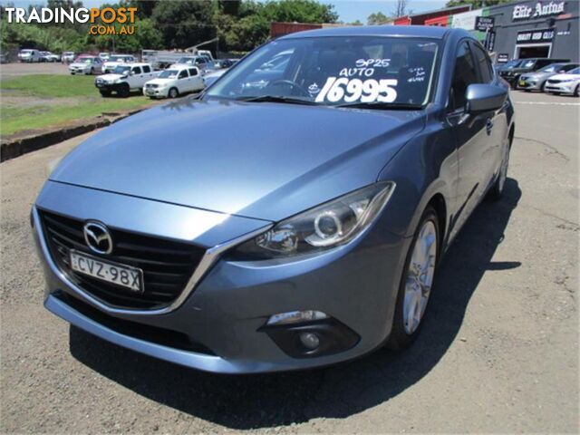 2014 MAZDA MAZDA3 SP25 BM 4D SEDAN