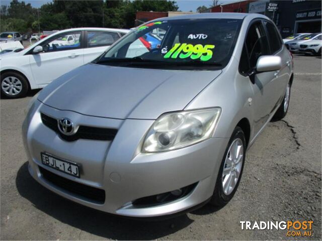 2008 TOYOTA COROLLA CONQUEST ZRE152R 4D SEDAN