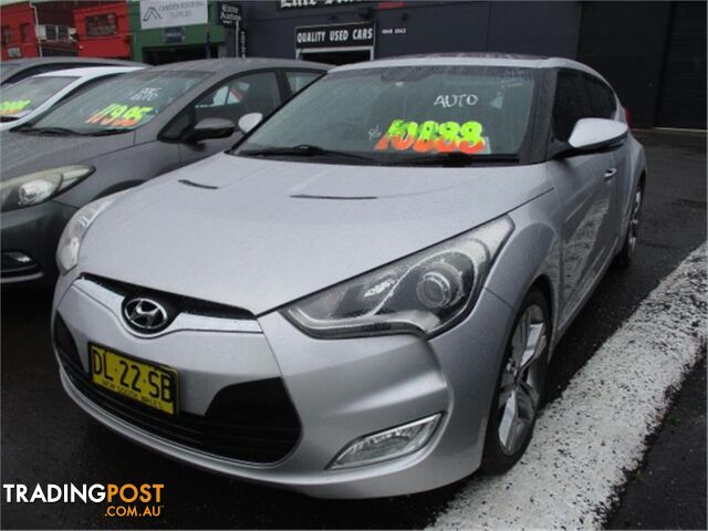 2012 HYUNDAI VELOSTER  FSMY13 3D COUPE