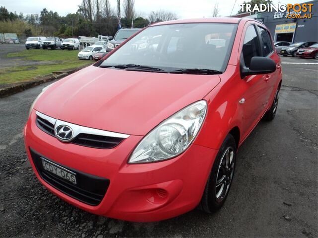 2011 HYUNDAI I20 ACTIVE PBMY12 5D HATCHBACK