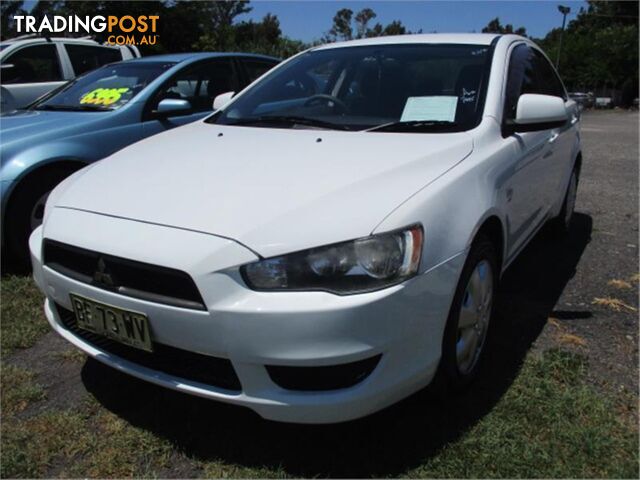 2010 MITSUBISHI LANCER ES CJMY10 4D SEDAN