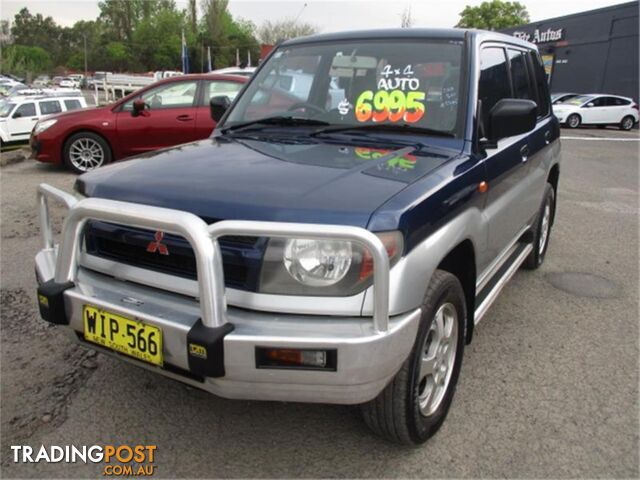 1999 MITSUBISHI PAJERO IO(4X4) QA 4D WAGON