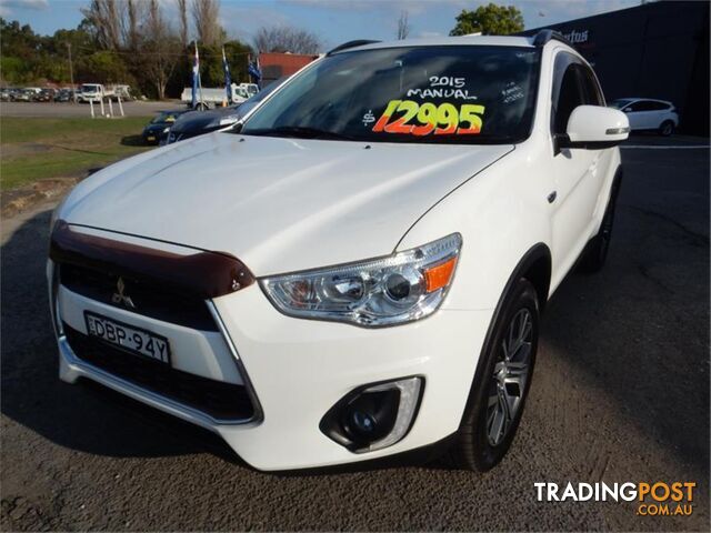 2015 MITSUBISHI ASX LS(2WD) XBMY15 4D WAGON