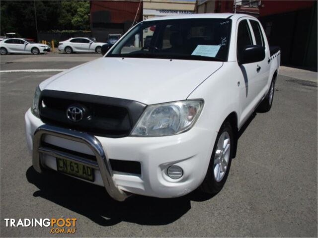 2011 TOYOTA HILUX WORKMATE TGN16RMY11UPGRADE DUAL CAB P/UP