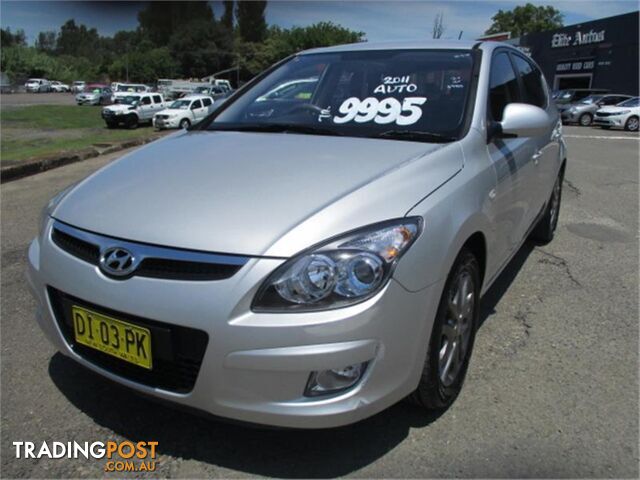 2011 HYUNDAI I30 SLX FDMY11 5D HATCHBACK