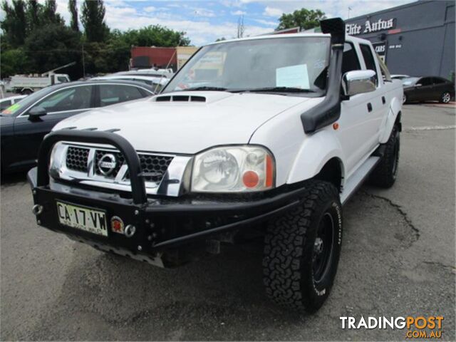 2010 NISSAN NAVARA ST-R(4X4) D22MY08 DUAL CAB P/UP