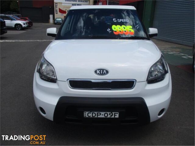 2011 KIA SOUL  AMMY11 5D HATCHBACK