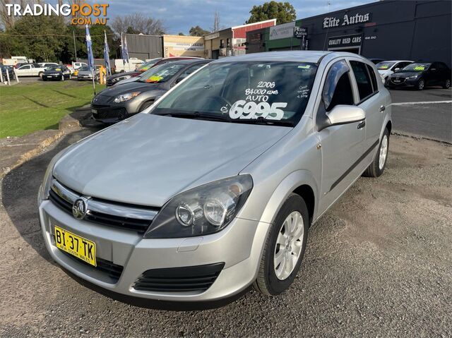 2006 HOLDEN ASTRA CD AHMY06 5D HATCHBACK