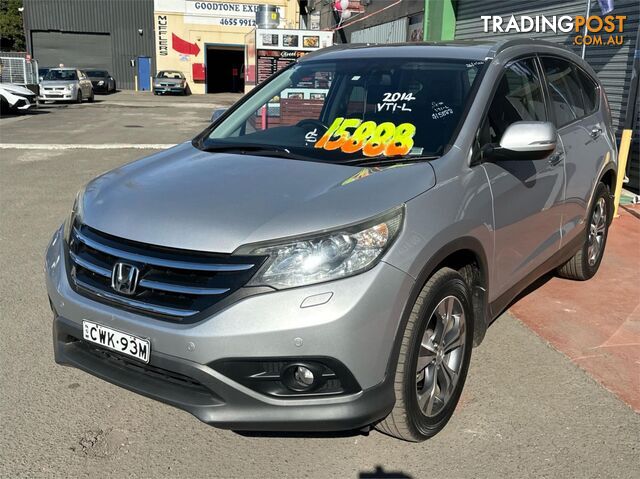 2014 HONDA CR-V VTI-L(4X4) 30MY15 4D WAGON