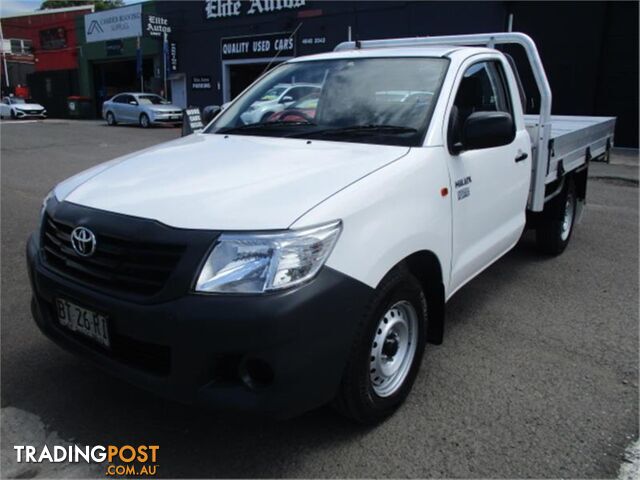 2012 TOYOTA HILUX WORKMATE TGN16RMY12 C/CHAS