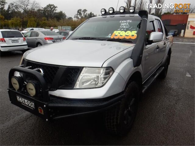 2012 NISSAN NAVARA ST(4X4) D40MY12 DUAL CAB P/UP