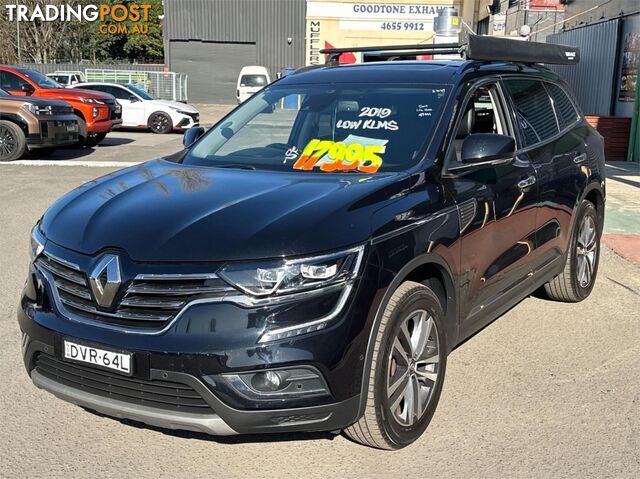2019 RENAULT KOLEOS INTENSX-TRONIC(4X4) XZGMY19 4D WAGON