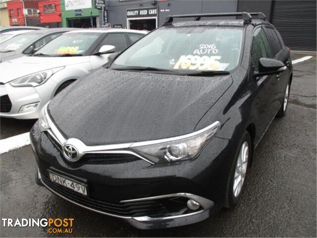 2016 TOYOTA COROLLA ASCENTSPORT ZRE182RMY15 5D HATCHBACK