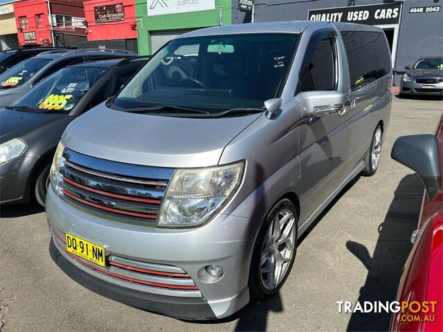 2008 NISSAN ELGRAND E51 4D WAGON