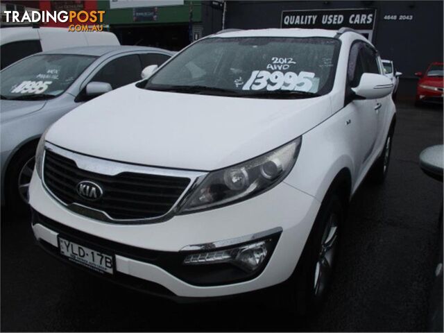 2012 KIA SPORTAGE SLI(AWD) SLMY12 4D WAGON