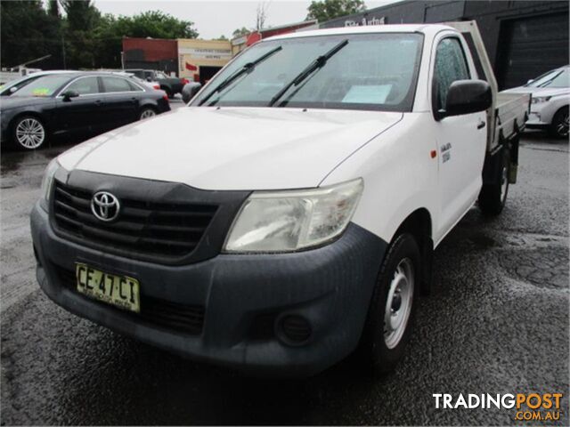 2015 TOYOTA HILUX WORKMATE TGN16RMY14 C/CHAS