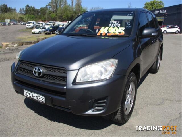 2011 TOYOTA RAV4 CV(2WD) ACA38R 4D WAGON