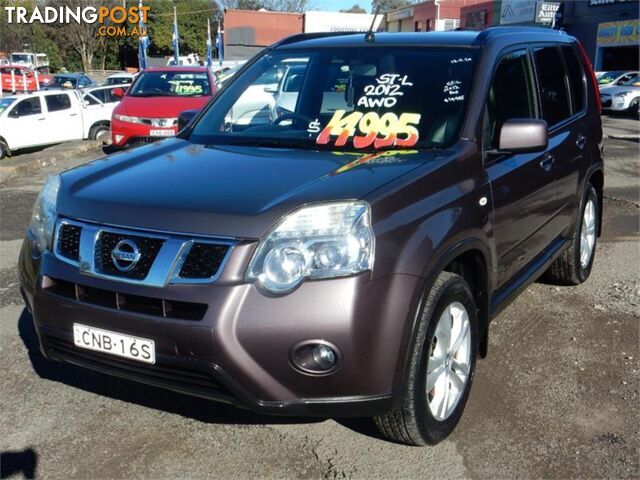 2012 NISSAN X-TRAIL ST-L(4X4) T31MY11 4D WAGON