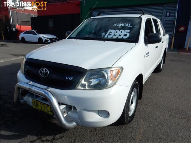 2006 TOYOTA HILUX SR GGN15R06UPGRADE DUAL CAB P/UP