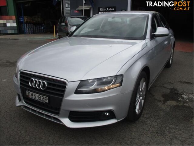 2009 AUDI A4 2,7TDI B8(8K) 4D SEDAN