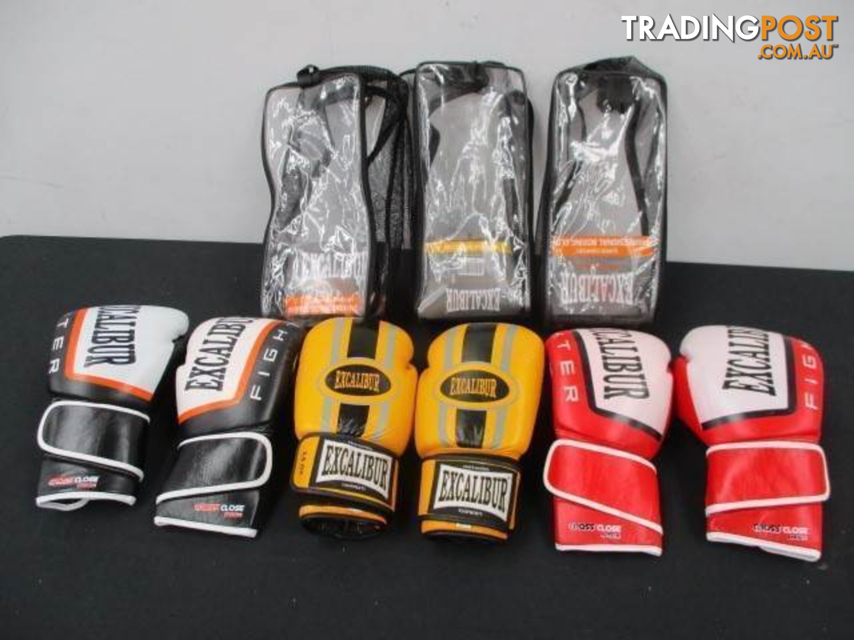 Brand New Excalibur Boxing Gloves-red, blue , black , sky