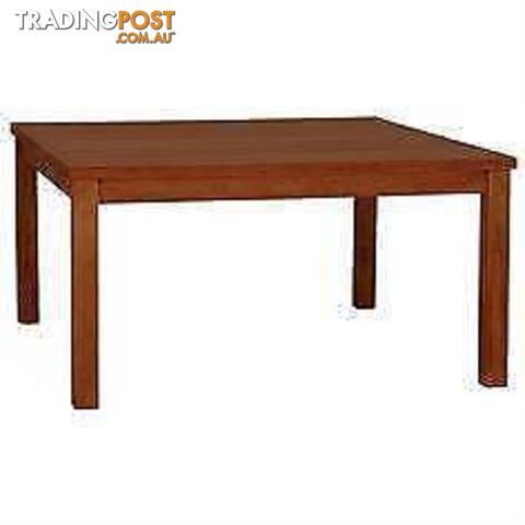 New 8 Seater Hampton Pecan Mahogany Square Timber Dining Table