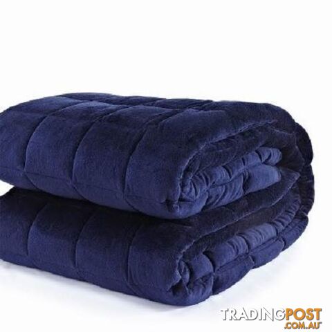 BRAND NEW Velvet Thermosoft Queen Blanket -RED & NAVY - photo 4 of 4