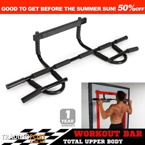 BRAND NEW GYMTIME DOORWAY CHIN-UP BAR