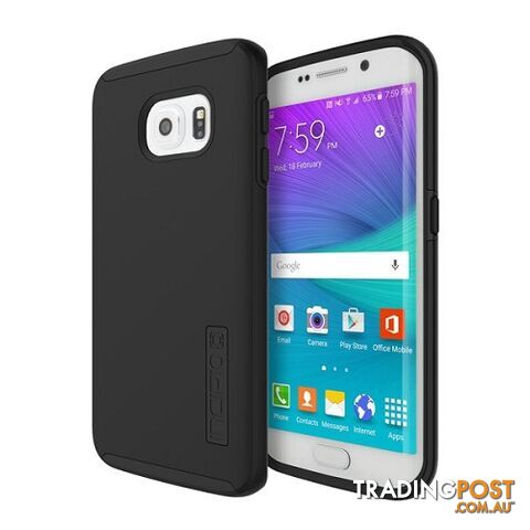 Incipio DualPro Case suits Samsung Galaxy S6 Edge - Black / Black -...